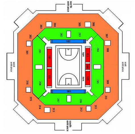 Ynares Sports Arena Map .